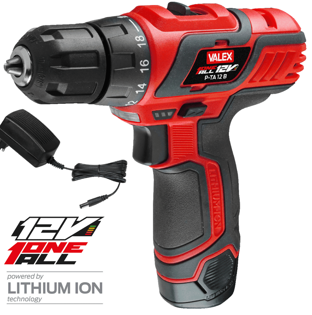 Trapano avvitatore a batteria P-ta 12B Valex - Brico Sapiens - L' evoluzione del fai da te Trapano avvitatore a batteria P-ta 12B Valex - Brico Sapiens - L' evoluzione del fai da te